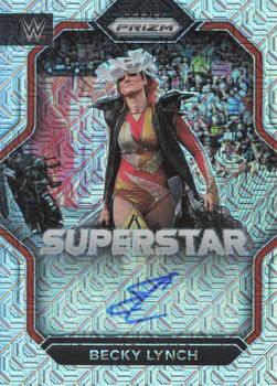 2023 Panini Prizm WWE - Superstar Autographs Prizms Mojo #SA-BLY Becky Lynch Front