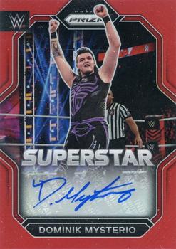 2023 Panini Prizm WWE - Superstar Autographs Prizms Red #SA-DMY Dominik Mysterio Front