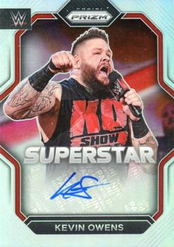 2023 Panini Prizm WWE - Superstar Autographs Prizms Silver #SA-KOW Kevin Owens Front