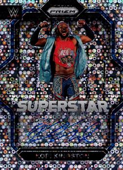 2023 Panini Prizm WWE - Superstar Autographs Prizms Under Card #SA-KKG Kofi Kingston Front
