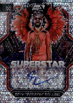 2023 Panini Prizm WWE - Superstar Autographs Prizms Under Card #SA-SFR Seth 