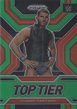 2023 Panini Prizm WWE - Top Tier Prizms Green #24 Johnny Gargano Front