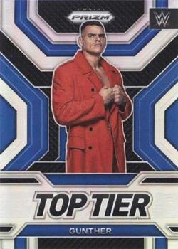 2023 Panini Prizm WWE - Top Tier Prizms Silver #5 Gunther Front