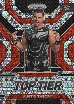 2023 Panini Prizm WWE - Top Tier Prizms Under Card #4 Austin Theory Front