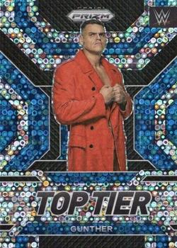 2023 Panini Prizm WWE - Top Tier Prizms Under Card #5 Gunther Front