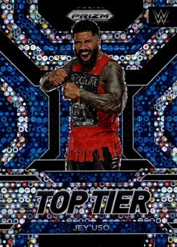 2023 Panini Prizm WWE - Top Tier Prizms Under Card #15 Jey Uso Front