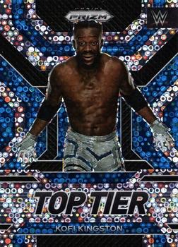 2023 Panini Prizm WWE - Top Tier Prizms Under Card #16 Kofi Kingston Front