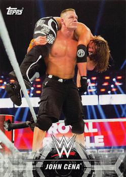 2018 Topps WWE Road To Wrestlemania - Promos #P1 John Cena Front