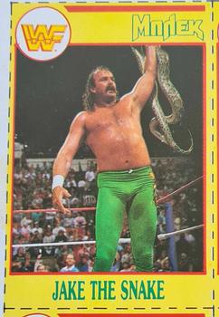 1991 Mplek Magazine #NNO Jake The Snake Roberts Front