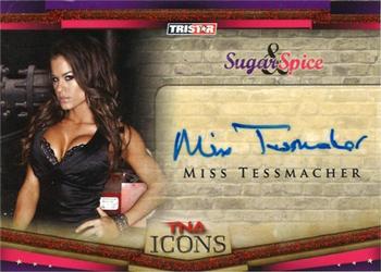 2010 TriStar TNA Icons - Sugar & Spice Red #SS11 Miss Tessmacher Front