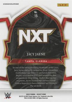 2023 Panini Select WWE #15 Jacy Jayne Back