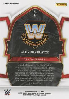 2023 Panini Select WWE #47 Alundra Blayze Back