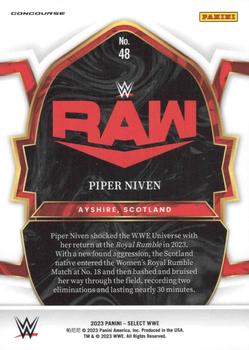 2023 Panini Select WWE #48 Piper Niven Back