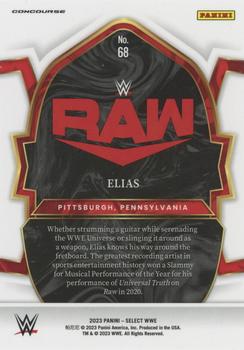 2023 Panini Select WWE #68 Elias Back