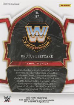 2023 Panini Select WWE #97 Brutus Beefcake Back