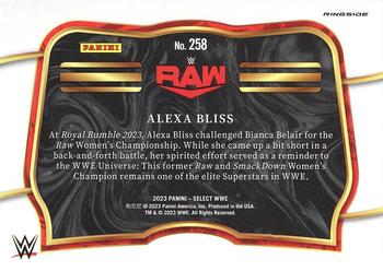 2023 Panini Select WWE #258 Alexa Bliss Back