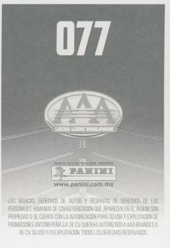 2019 Panini AAA Triplemania XXVII Album Stickers #077 Myzteziz Jr. Back