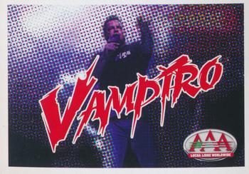 2019 Panini AAA Triplemania XXVII Album Stickers #132 Vampiro Front