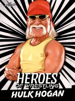 2023 Leaf Heroes of Wrestling #B-4 Hulk Hogan Front