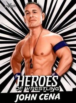 2023 Leaf Heroes of Wrestling #B-5 John Cena Front