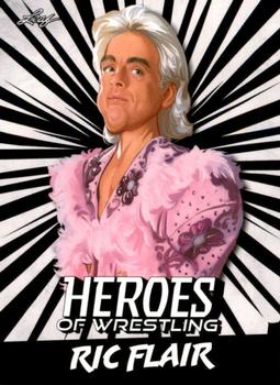 2023 Leaf Heroes of Wrestling #B-7 Ric Flair Front