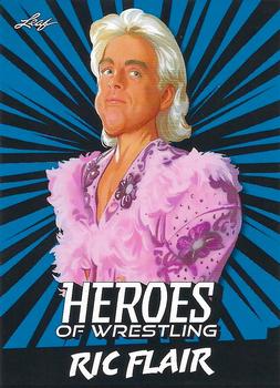 2023 Leaf Heroes of Wrestling - Blue #B-7 Ric Flair Front
