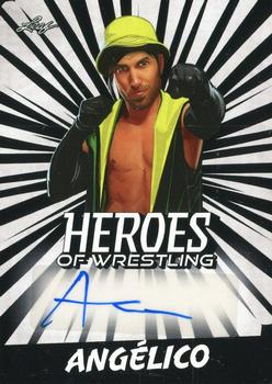 2023 Leaf Heroes of Wrestling - Autographs #BA-A1 Angelico Front