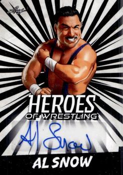 2023 Leaf Heroes of Wrestling - Autographs #BA-AS1 Al Snow Front