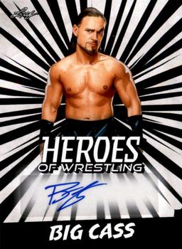 2023 Leaf Heroes of Wrestling - Autographs #BA-BC1 Big Cass Front