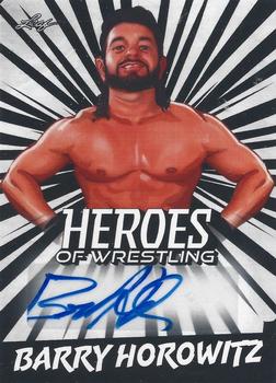 2023 Leaf Heroes of Wrestling - Autographs #BA-BH1 Barry Horowitz Front