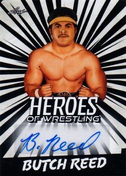 2023 Leaf Heroes of Wrestling - Autographs #BA-BR3 Butch Reed Front