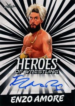 2023 Leaf Heroes of Wrestling - Autographs #BA-EA1 Enzo Amore Front