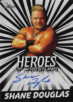 2023 Leaf Heroes of Wrestling - Autographs #BA-SD1 Shane Douglas Front
