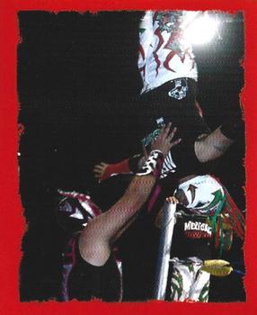 2006 Lucha Libre AAA Triplemente Espectacular Stickers #76 Crazy Boy Front