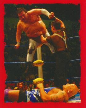 2006 Lucha Libre AAA Triplemente Espectacular Stickers #105 Super Porky / Konnan Front