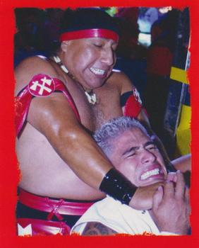 2006 Lucha Libre AAA Triplemente Espectacular Stickers #161 Gran Apache Front