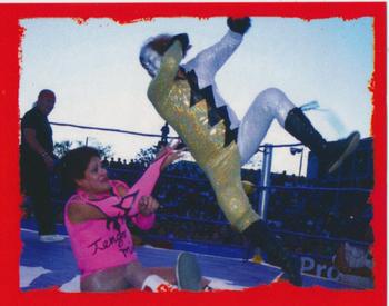 2006 Lucha Libre AAA Triplemente Espectacular Stickers #163 Polvo de Estrellas Front