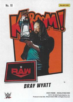 2023 Panini Revolution WWE - Kaboom! #10 Bray Wyatt Back