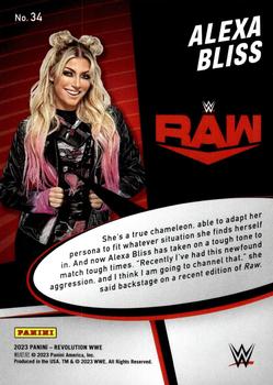 2023 Panini Revolution WWE - Star Gazing #34 Alexa Bliss Back