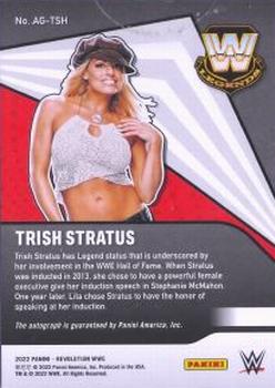 2023 Panini Revolution WWE - Autographs #AG-TSS Trish Stratus Back