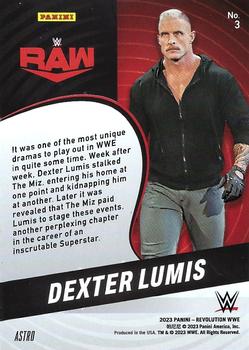 2023 Panini Revolution WWE - Astro #3 Dexter Lumis Back