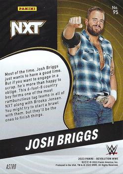 2023 Panini Revolution WWE - Astro #95 Josh Briggs Back