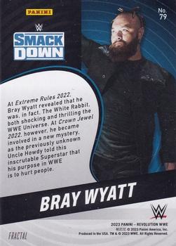 2023 Panini Revolution WWE - Fractal #79 Bray Wyatt Back