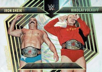 2023 Panini Revolution WWE - Galactic #139 Nikolai Volkoff / Iron Sheik Front