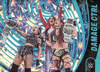2023 Panini Revolution WWE - Impact #147 Damage CTRL Front