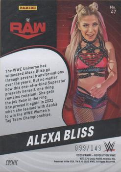 2023 Panini Revolution WWE - Cosmic #47 Alexa Bliss Back