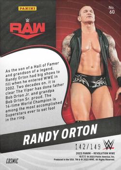 2023 Panini Revolution WWE - Cosmic #60 Randy Orton Back