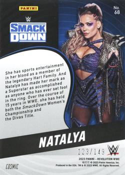 2023 Panini Revolution WWE - Cosmic #68 Natalya Back