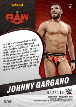 2023 Panini Revolution WWE - Cosmic #85 Johnny Gargano Back