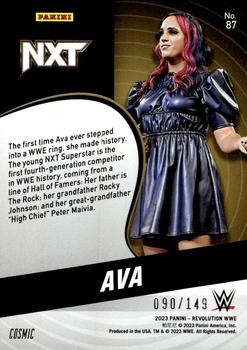 2023 Panini Revolution WWE - Cosmic #87 Ava Back